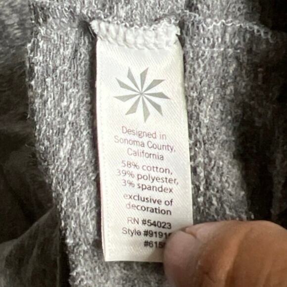 Athleta Size Small Workout Athletic Tunic Cowl Neck Women’s Sweater - Picture 6 of 6